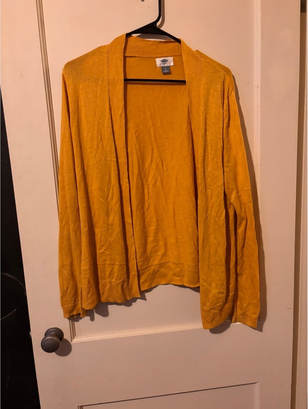 Old Navy mustard open cardigan Large